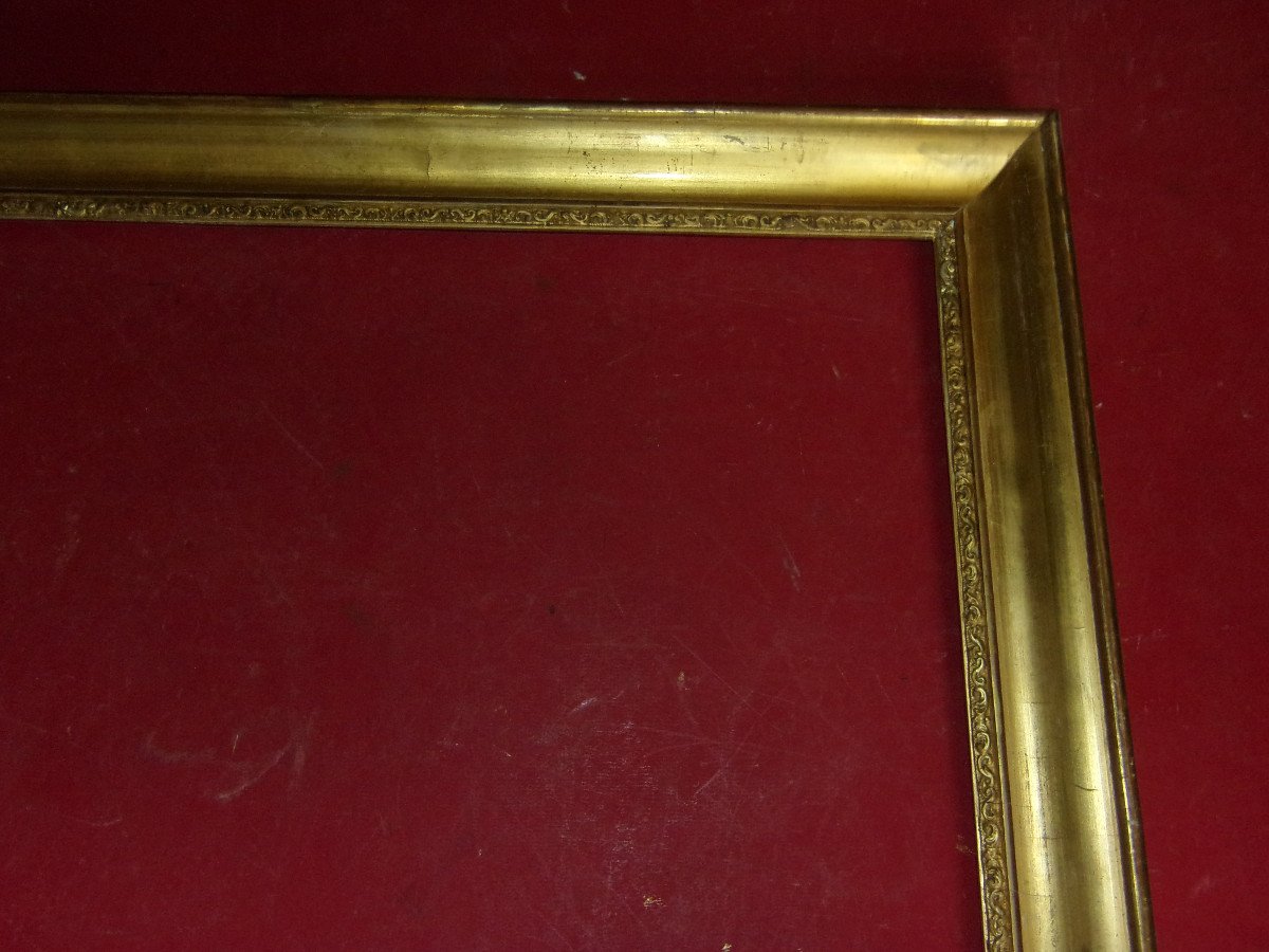 19th Century Frame, In Gilded Wood.-photo-3