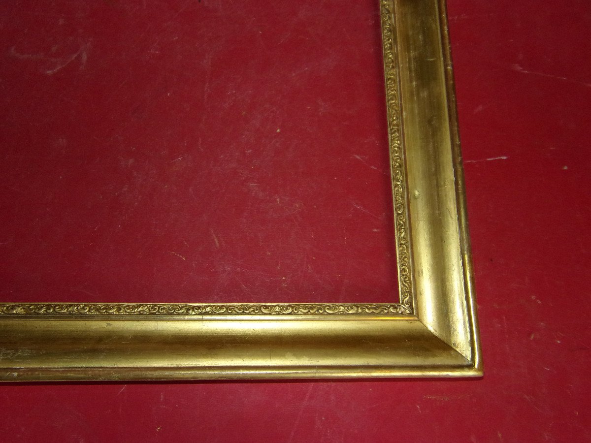 19th Century Frame, In Gilded Wood.-photo-4