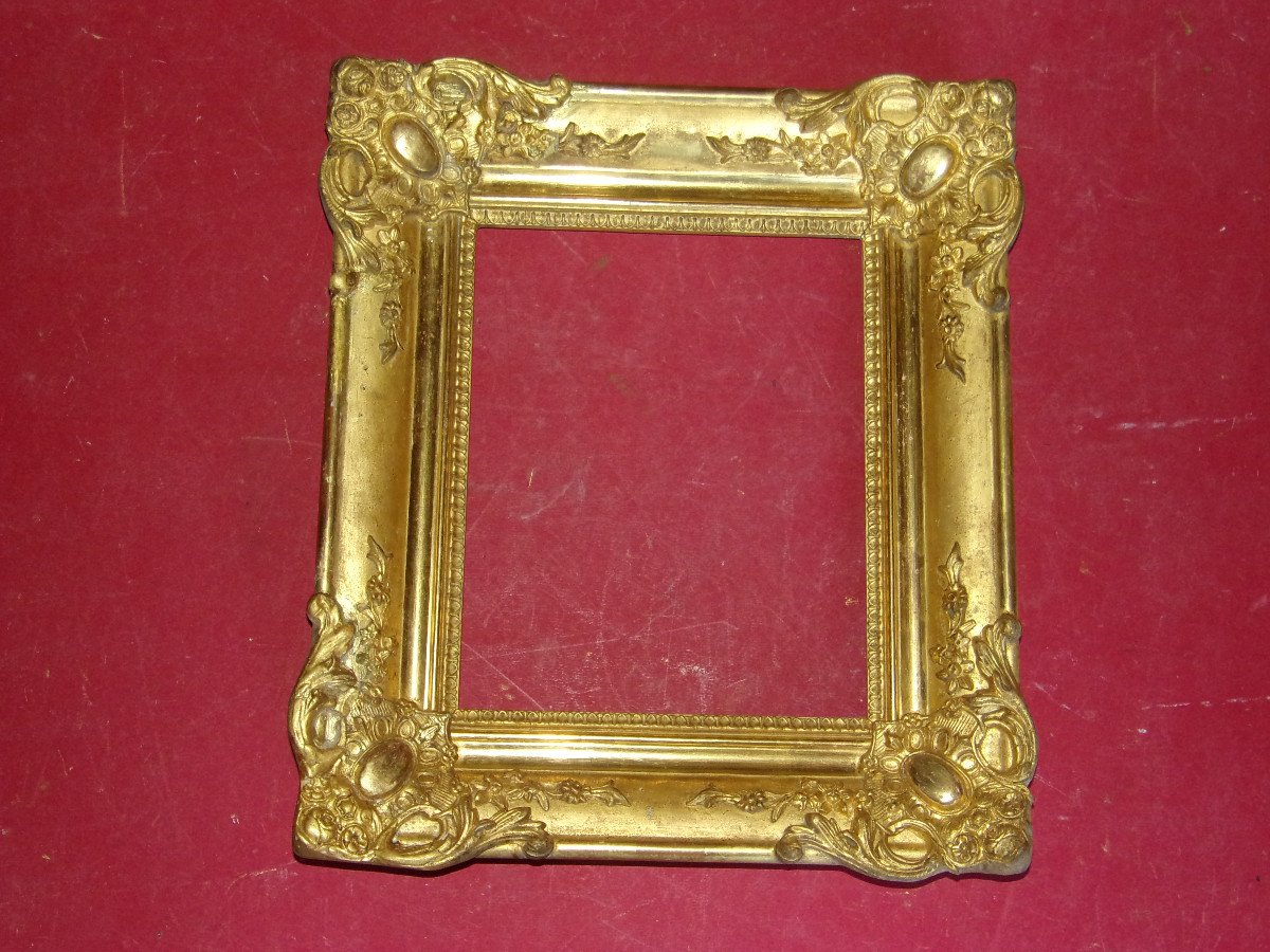 19th Century Frame, In Gilded Wood.