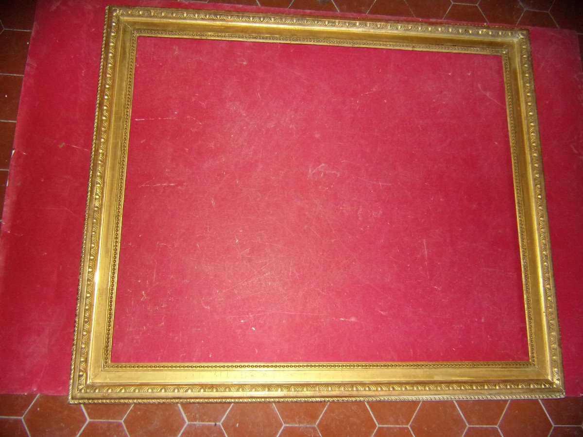 19th Century Frame, In Gilded Wood.