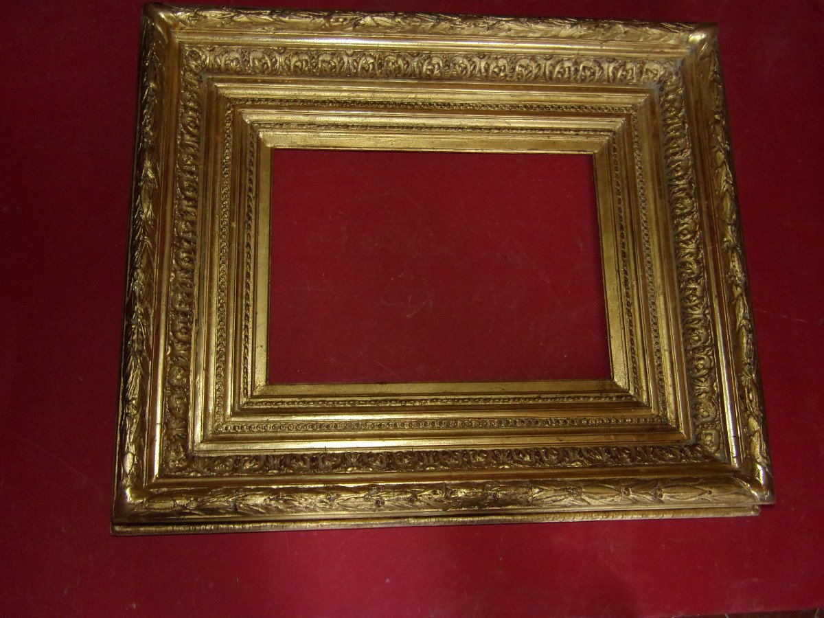 19th Century Frame, In Gilded Wood.