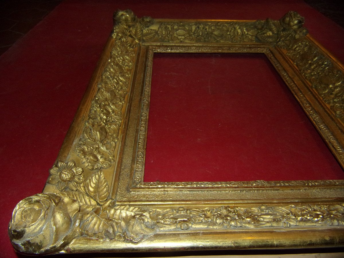 19th Century Frame, In Gilded Wood.-photo-3