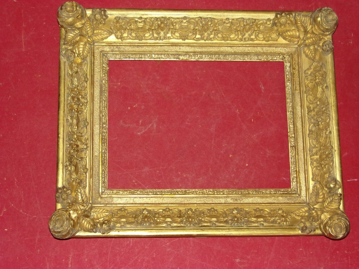 19th Century Frame, In Gilded Wood.