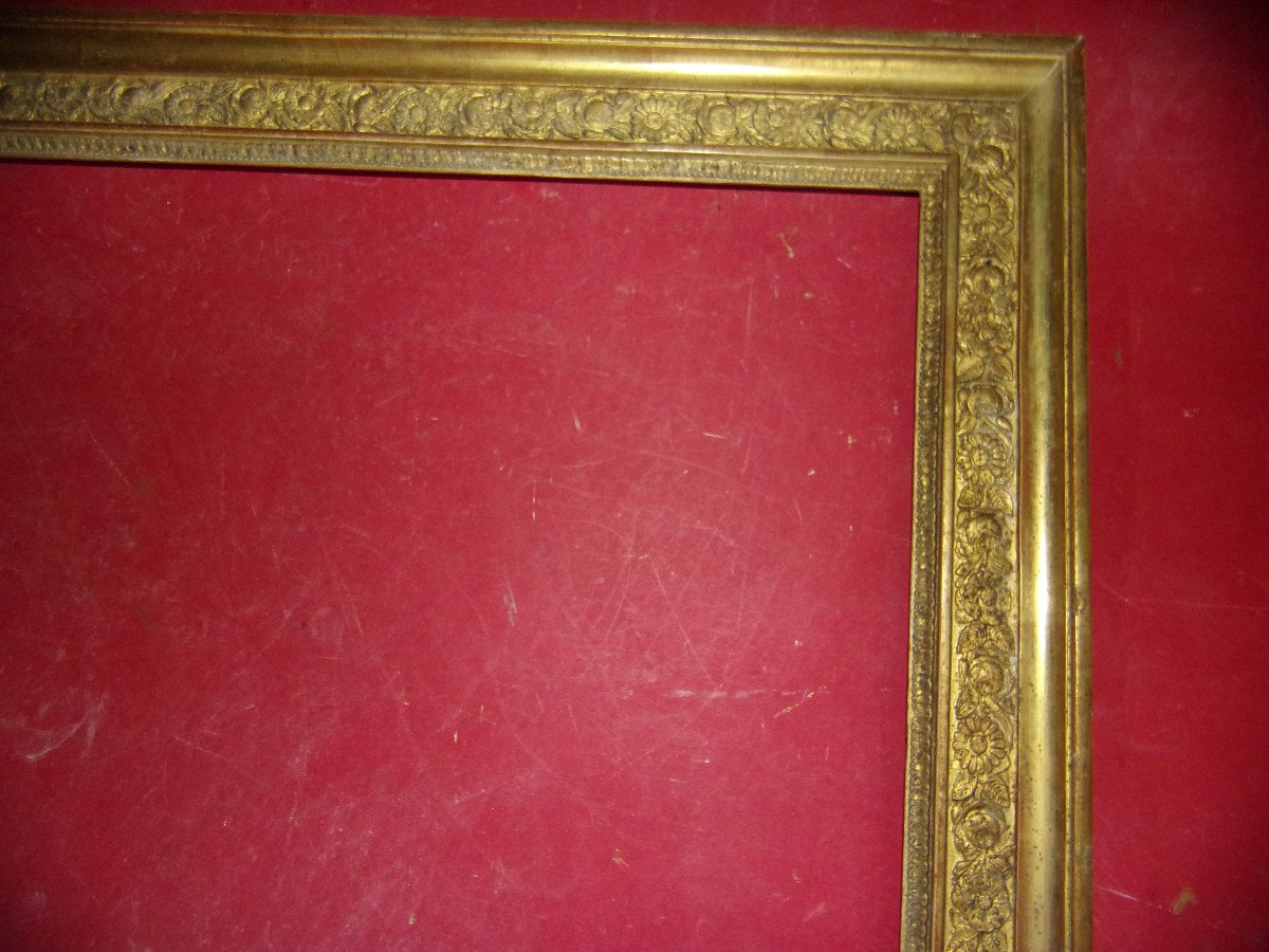 19th Century Frame, In Gilded Wood.-photo-3