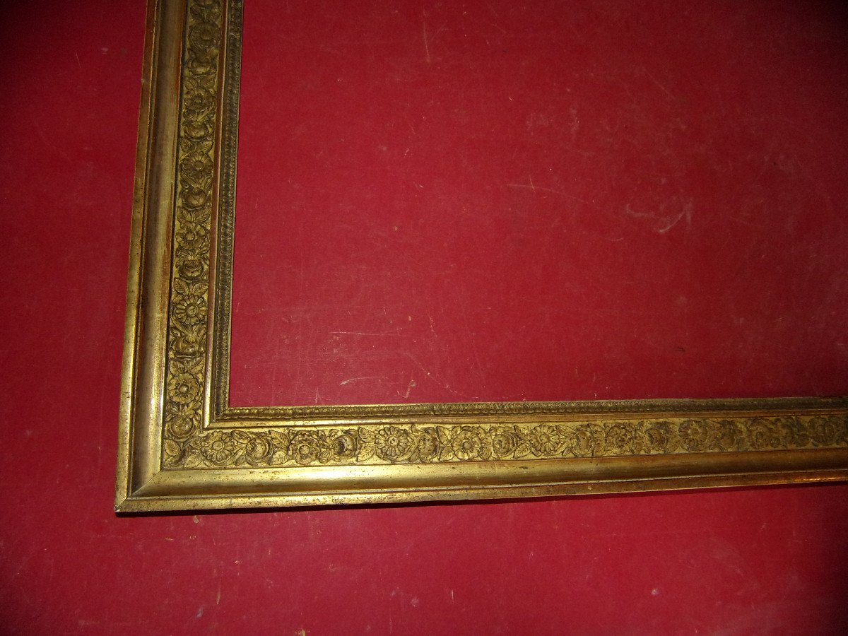 19th Century Frame, In Gilded Wood.-photo-1