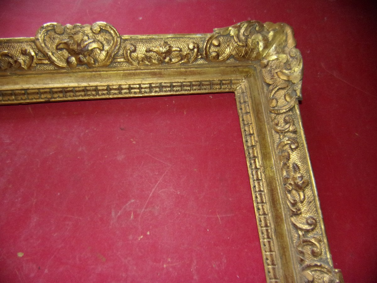 19th Century Frame, In Gilded Wood.-photo-3