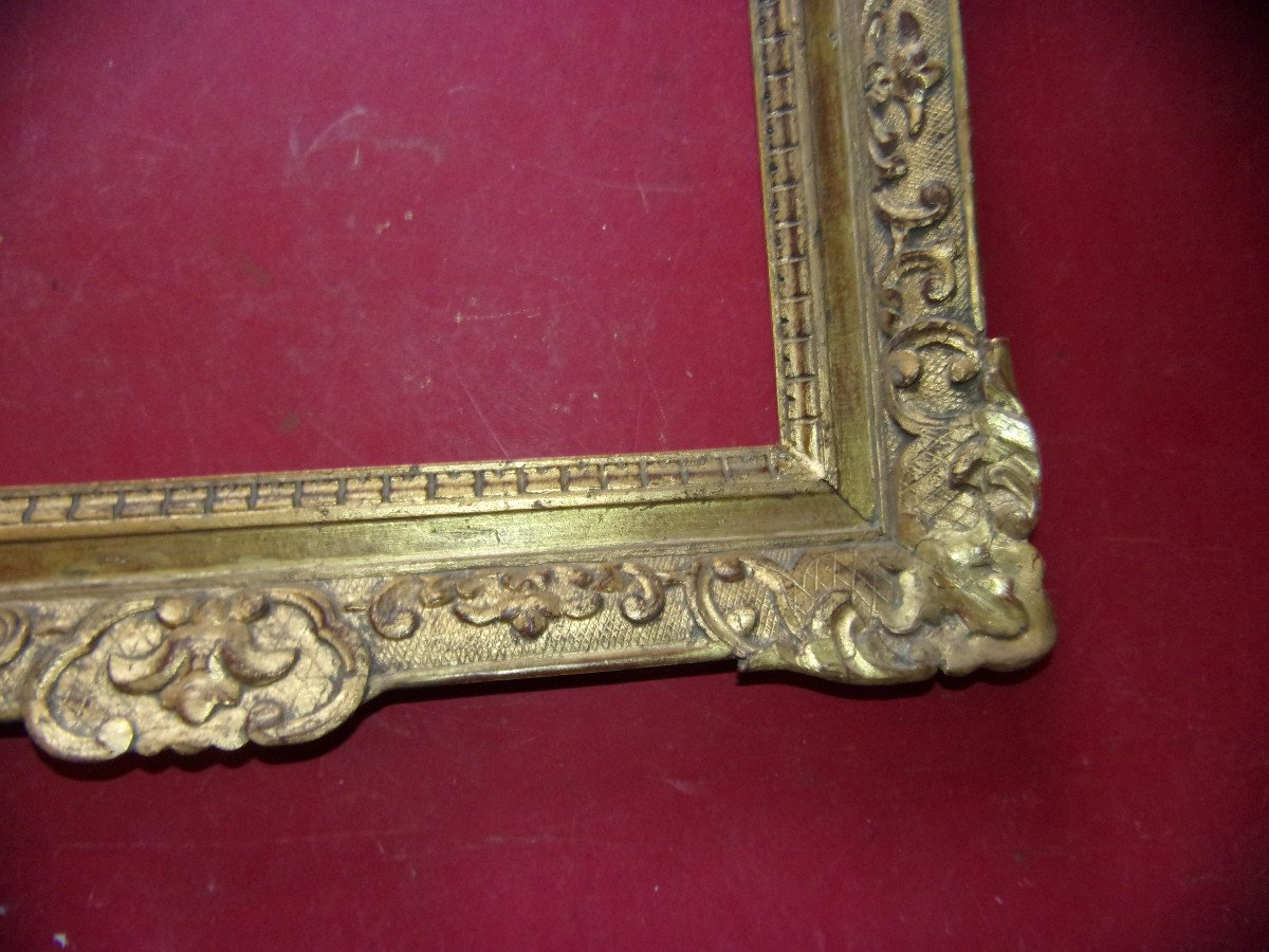 19th Century Frame, In Gilded Wood.-photo-4