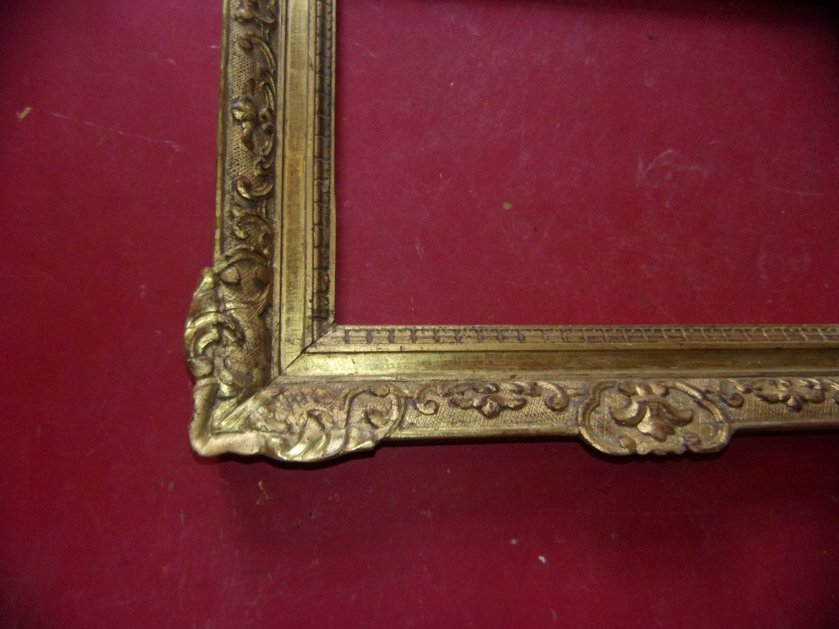 19th Century Frame, In Gilded Wood.-photo-1