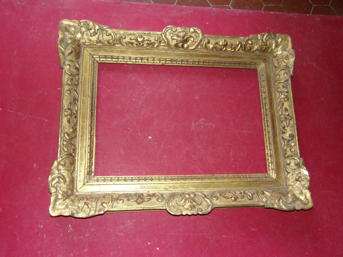 19th Century Frame, In Gilded Wood.