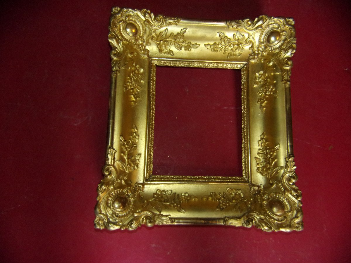 19th Century Frame, In Gilded Wood.