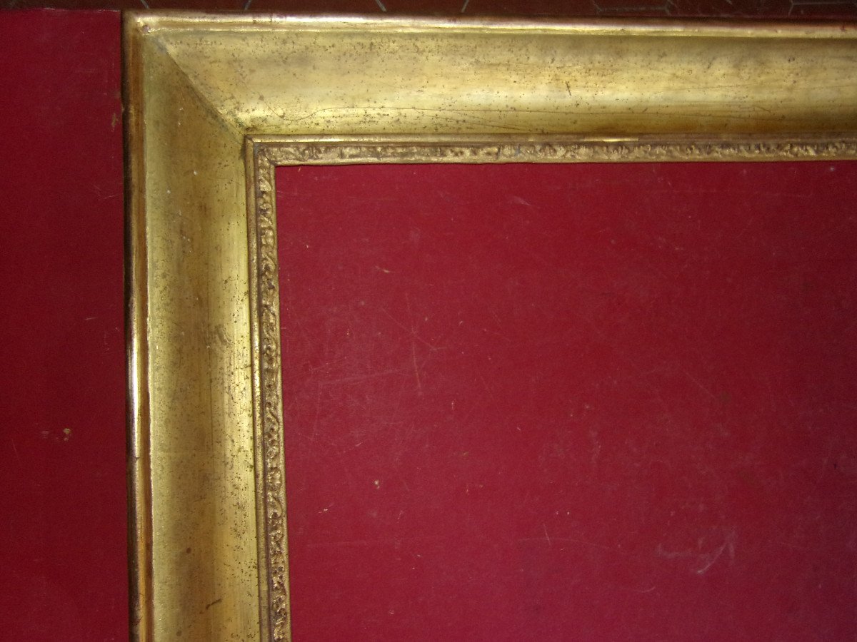 19th Century Frame, In Gilded Wood.-photo-2