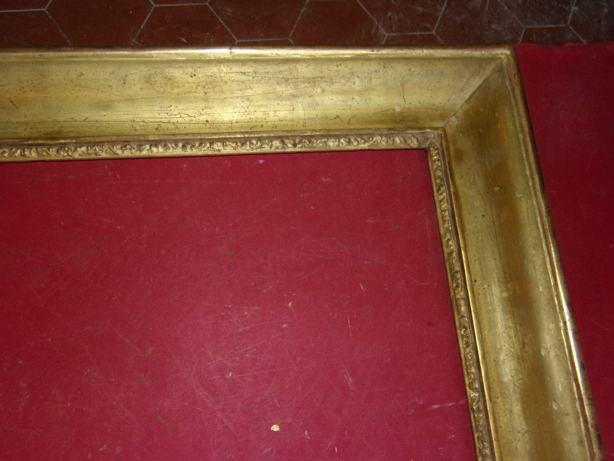 19th Century Frame, In Gilded Wood.-photo-3