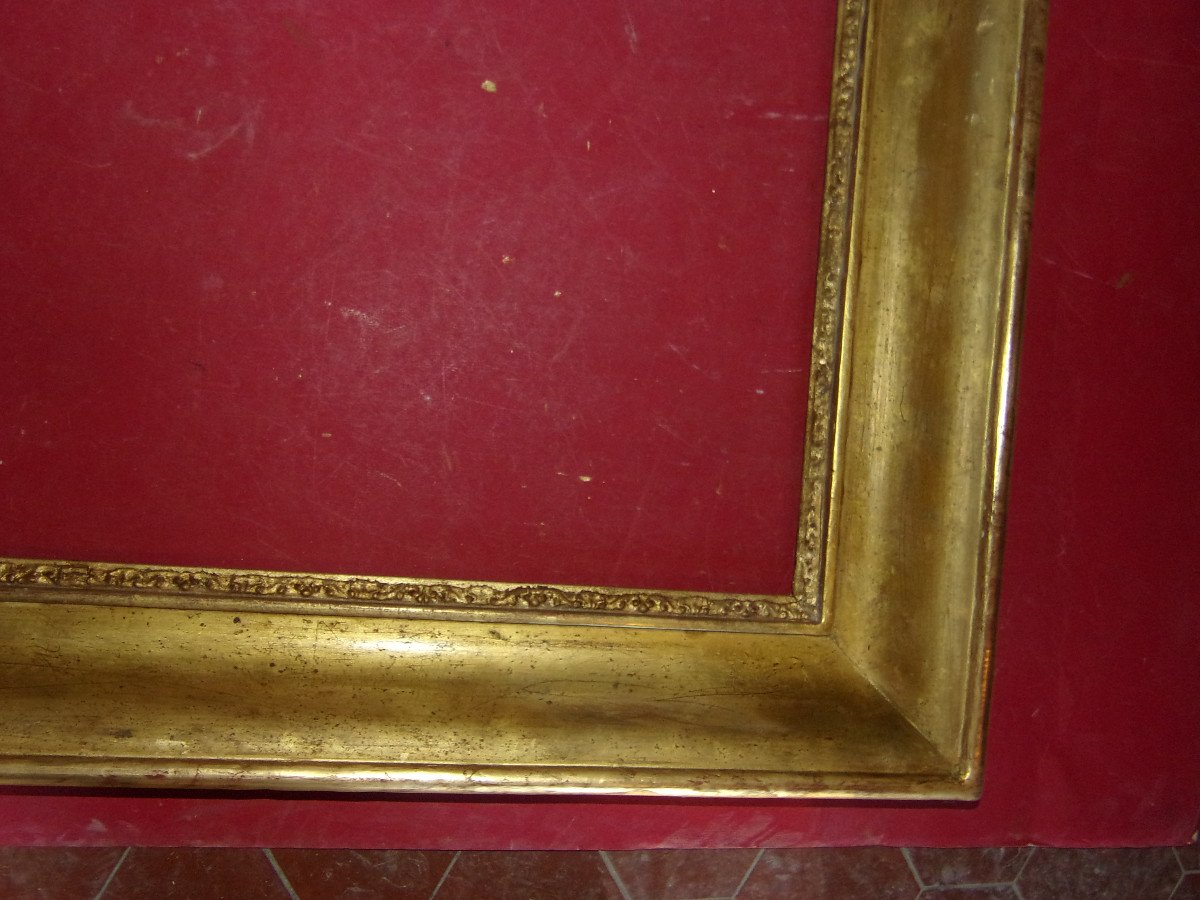 19th Century Frame, In Gilded Wood.-photo-4