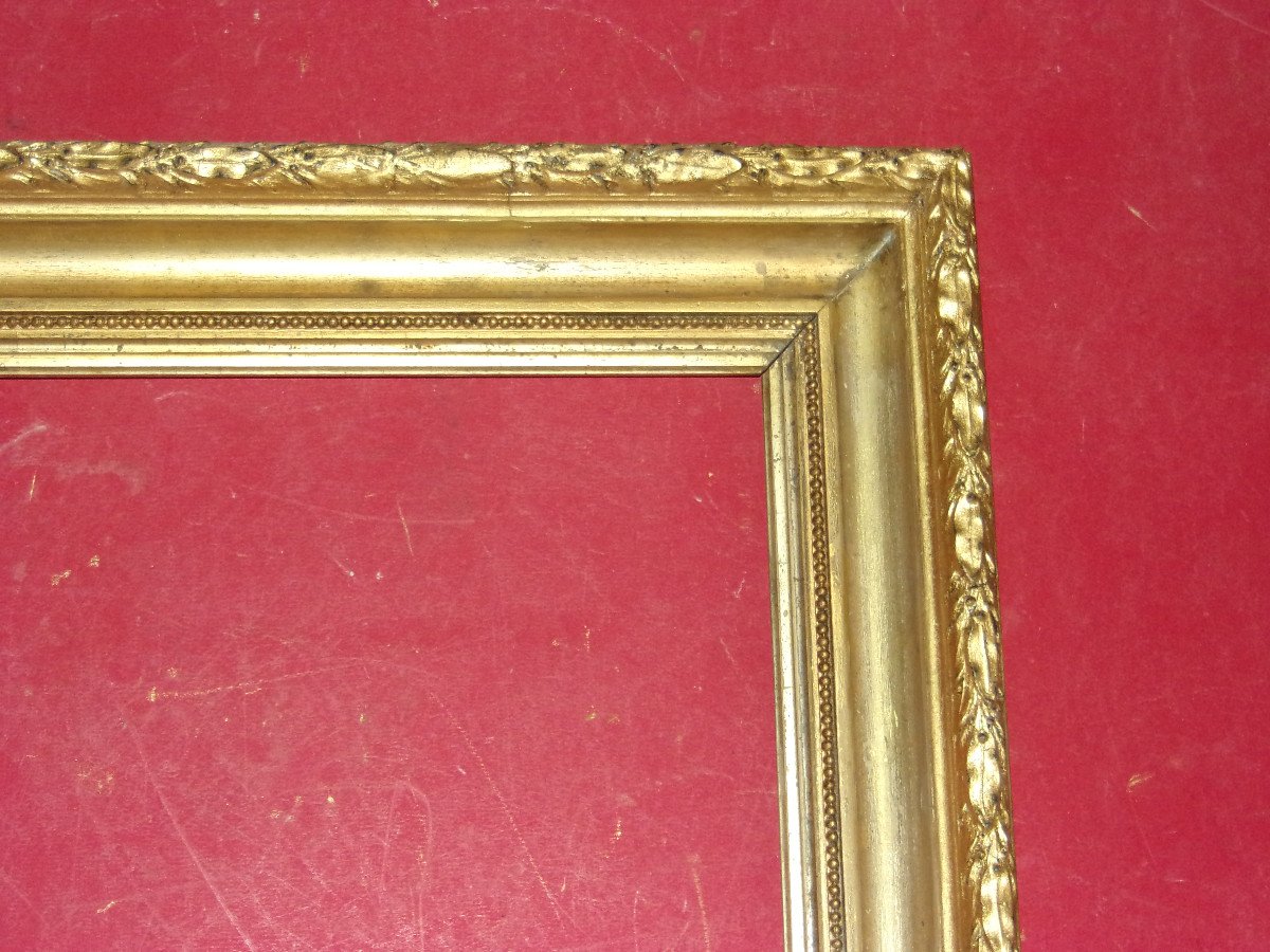 19th Century Frame, In Gilded Wood.-photo-3