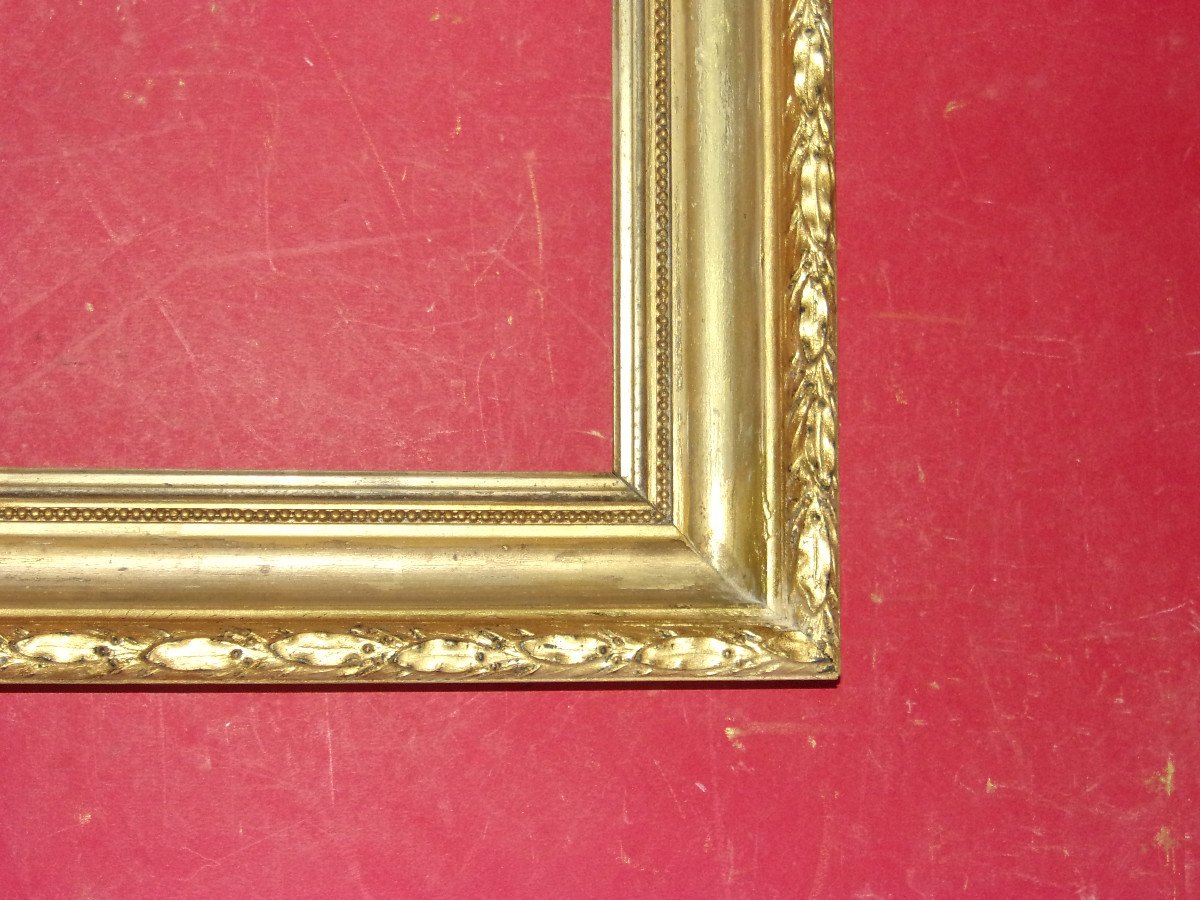 19th Century Frame, In Gilded Wood.-photo-4