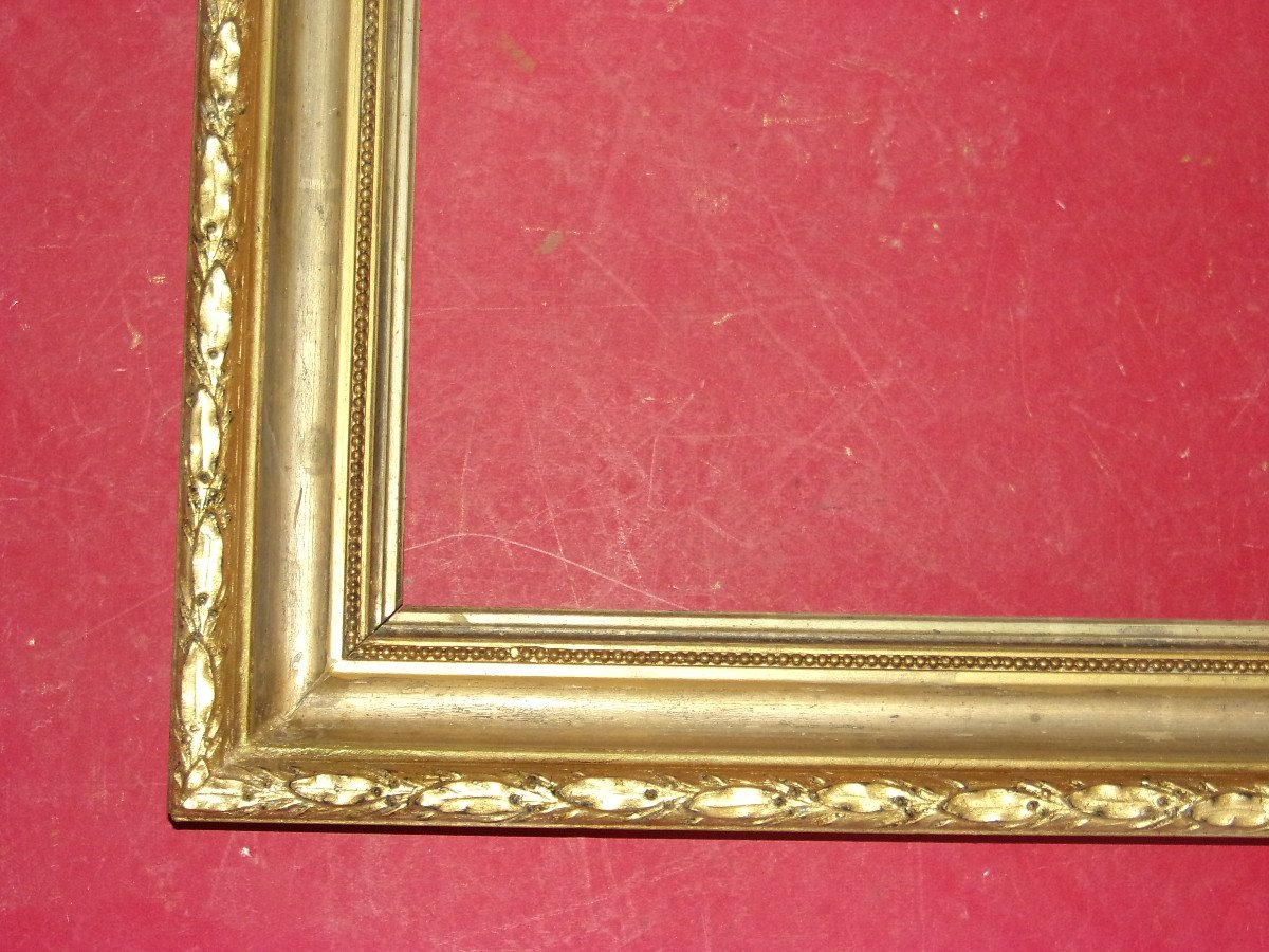 19th Century Frame, In Gilded Wood.-photo-1