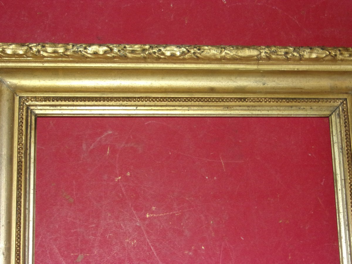 19th Century Frame, In Gilded Wood.-photo-2