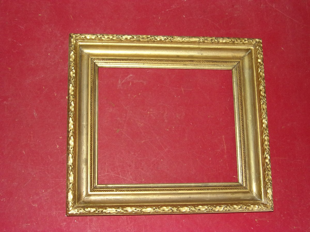 19th Century Frame, In Gilded Wood.