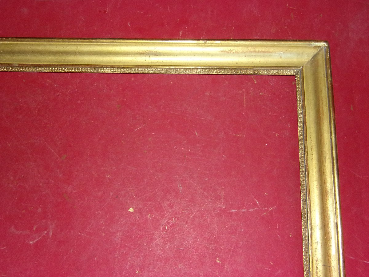 19th Century Frame, In Gilded Wood.-photo-3