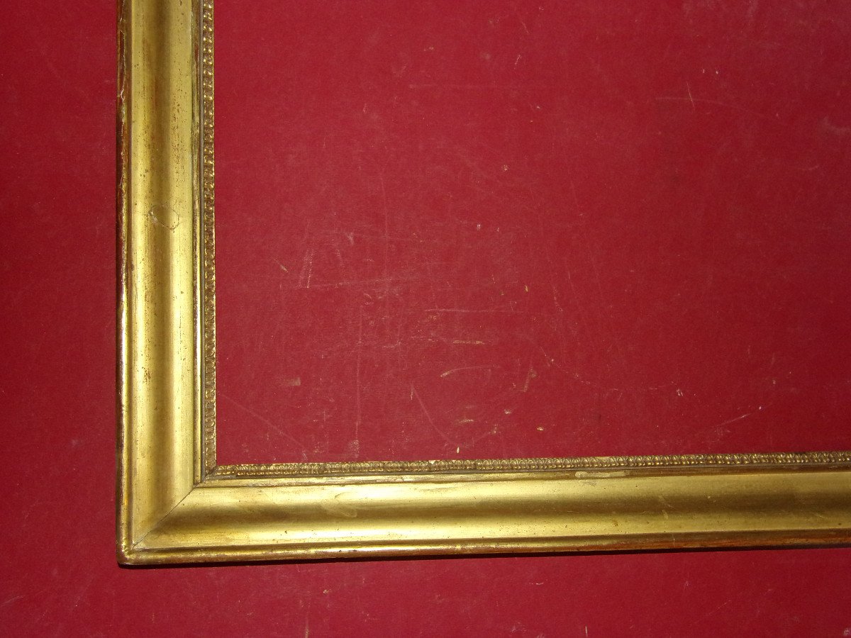 19th Century Frame, In Gilded Wood.-photo-1