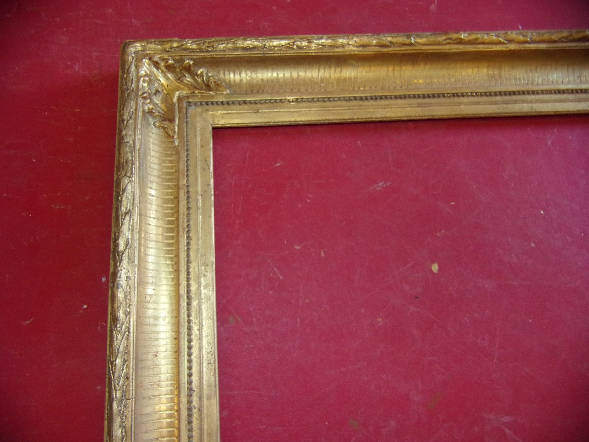 19th Century Frame, In Gilded Wood.-photo-2