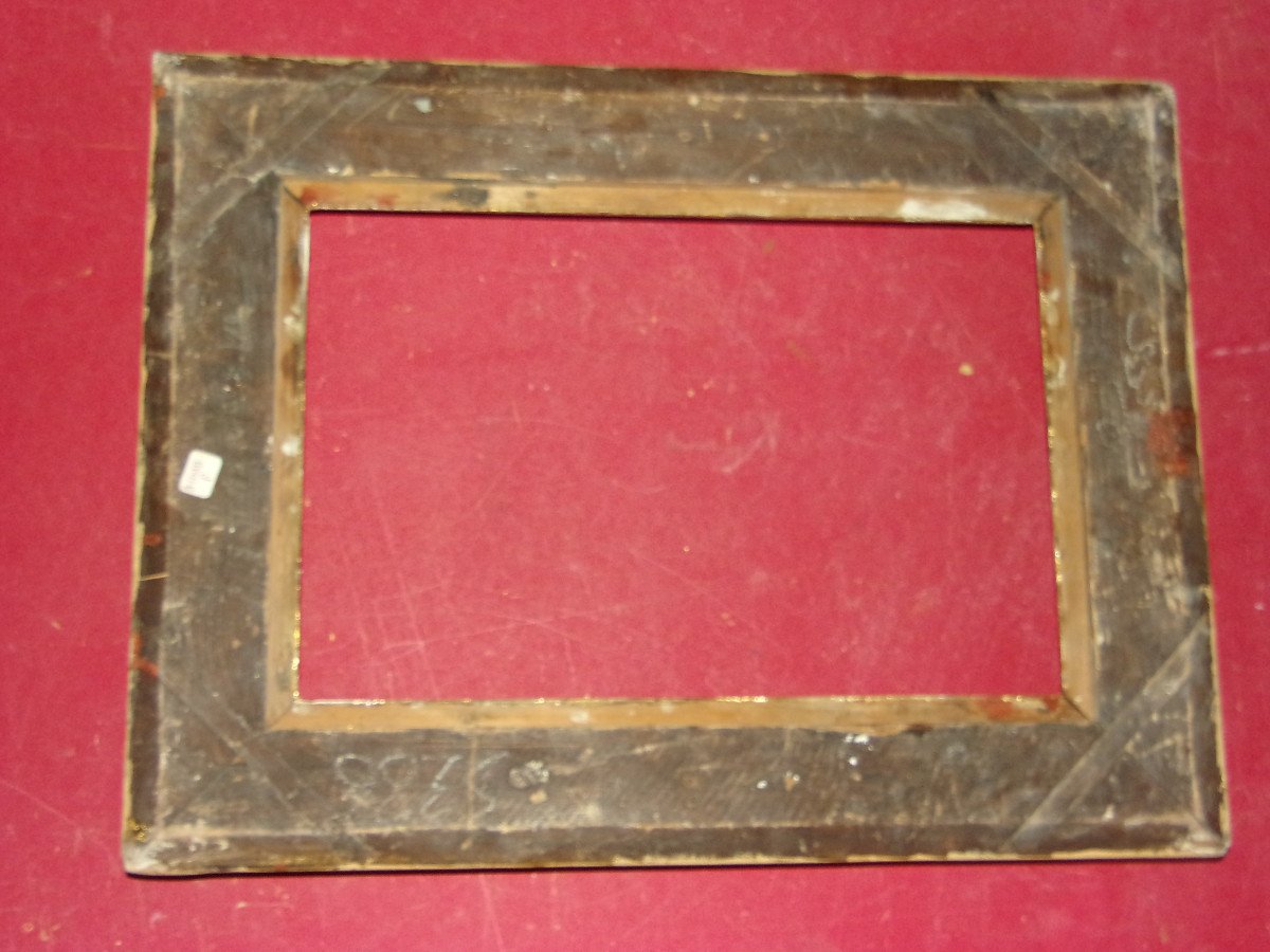 19th Century Frame, In Gilded Wood.-photo-3