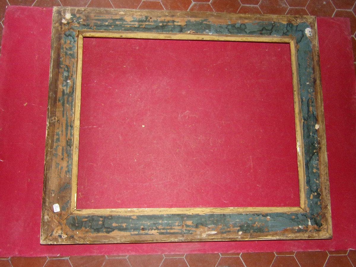 19th Century Frame, In Gilded Wood.-photo-5