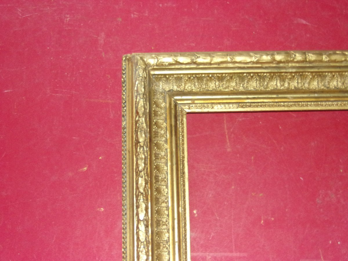 19th Century Frame, In Gilded Wood.-photo-2