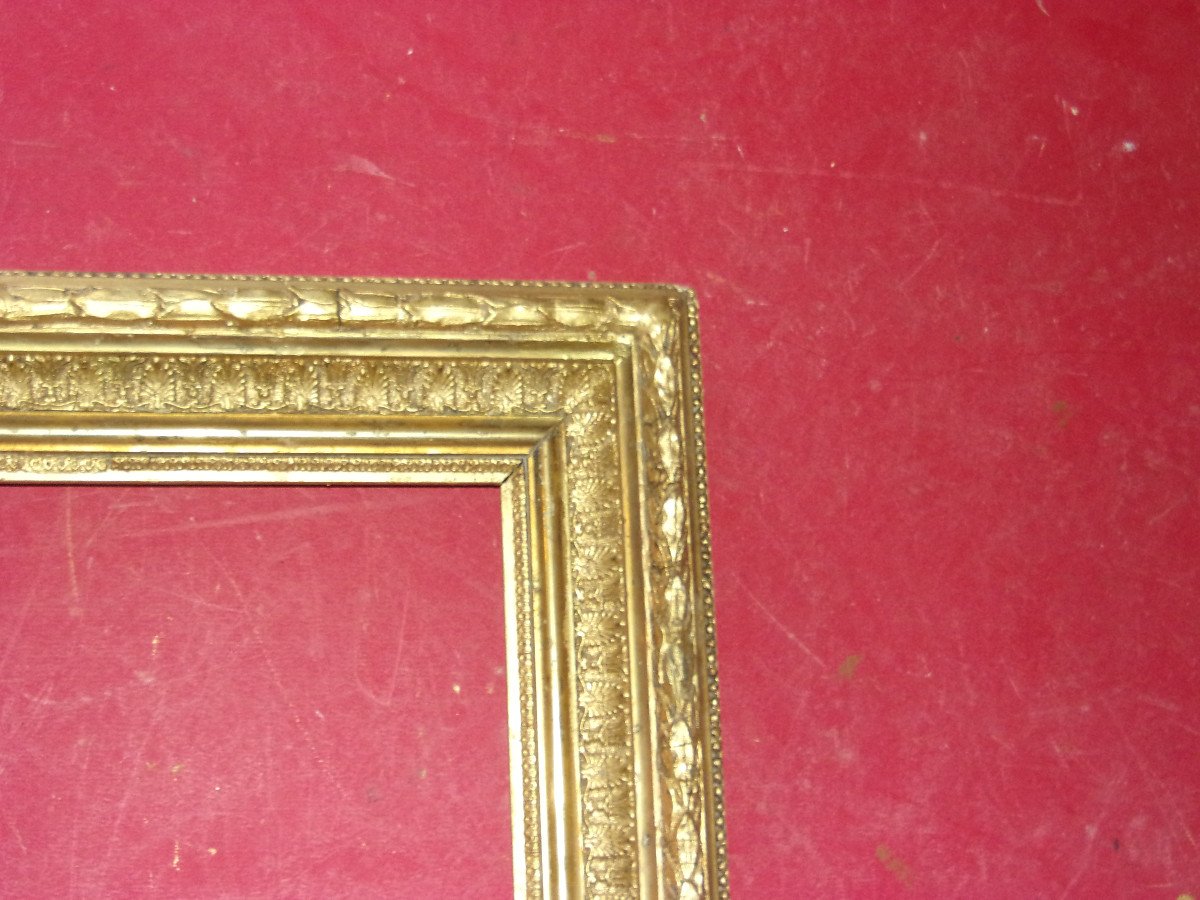 19th Century Frame, In Gilded Wood.-photo-3