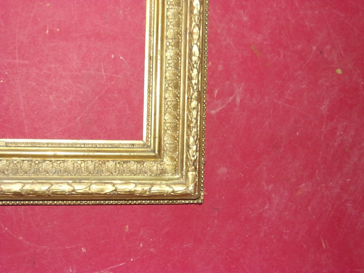 19th Century Frame, In Gilded Wood.-photo-4