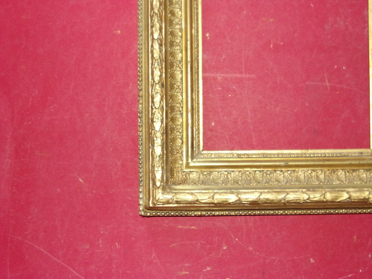 19th Century Frame, In Gilded Wood.-photo-1