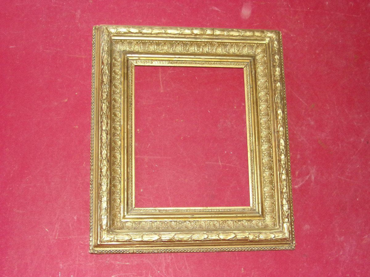 19th Century Frame, In Gilded Wood.