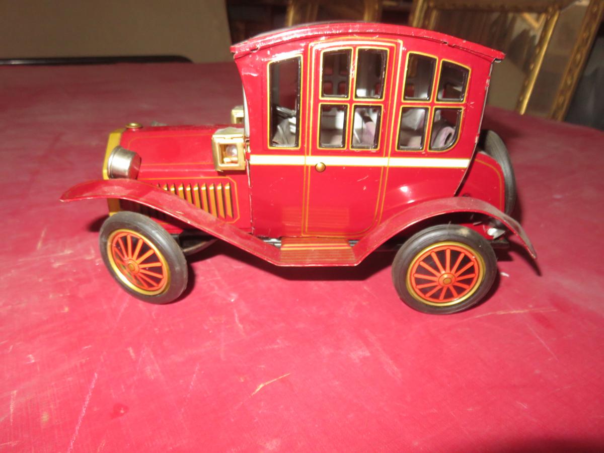 Car, Toy With Mechanism, Era 20th.-photo-3