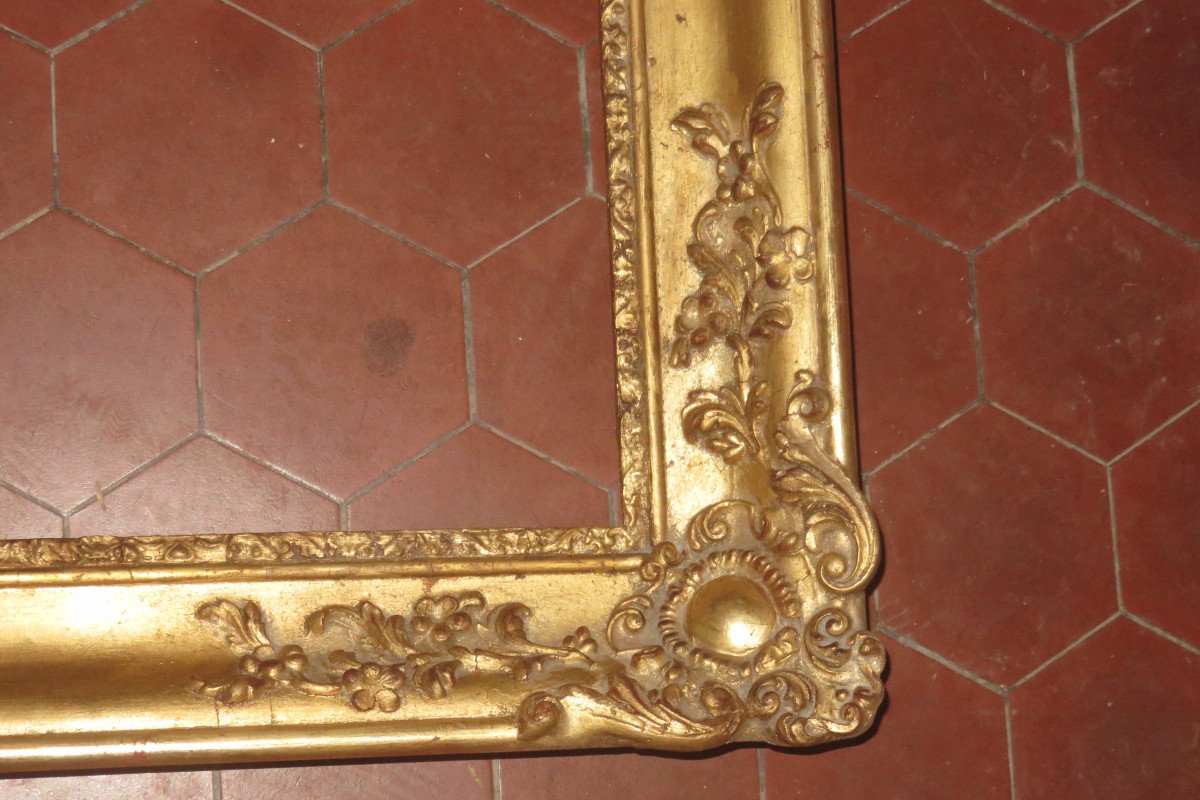 19th Century Frame, In Golden Wood.-photo-4