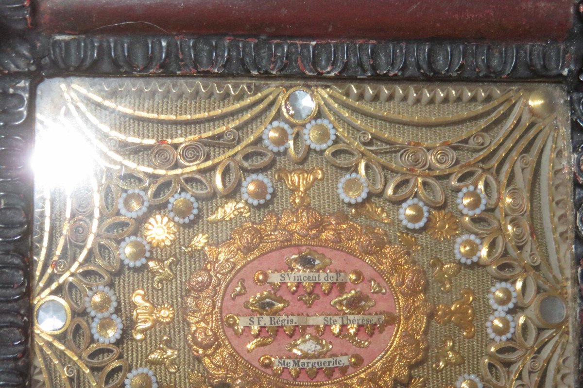 19th Century Reliquary Frame.-photo-1