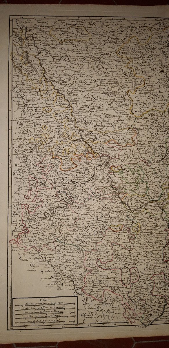 Map Of The German Empire, 18th Time.-photo-3