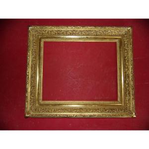 19th Century Frame, In Gilded Wood.