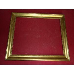 19th Century Frame, In Gilded Wood.