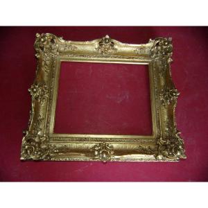 19th Century Frame, In Gilded Wood.