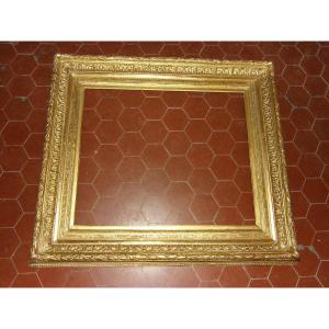 19th Century Frame, In Gilded Wood.