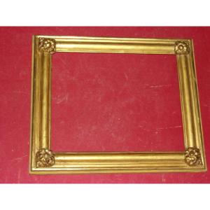 19th Century Frame, In Gilded Wood.