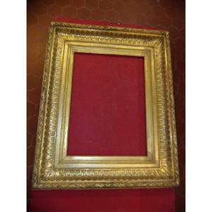  19th Century Frame, In Gilded Wood.