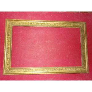 19th Century Frame, In Gilded Wood.