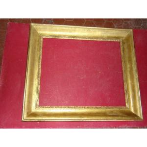 19th Century Frame, In Gilded Wood.