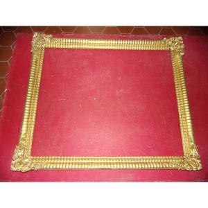 19th Century Frame, In Gilded Wood.