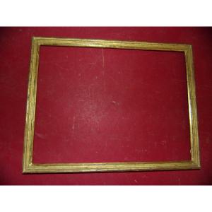 Small Louis XVI Frame, 18th Century, In Gilded Wood.