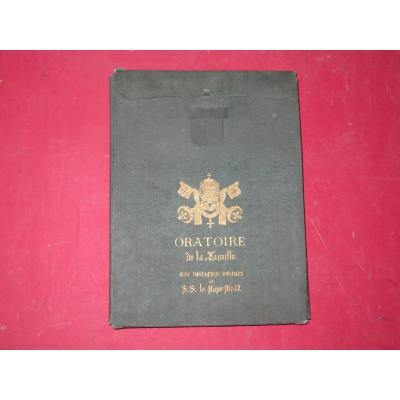 Livret Oratoire époque 19ème.