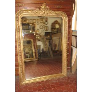 19th Century Mirror, In Golden Wood.