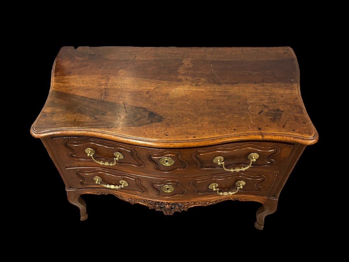 Provençal Walnut Commode From Louis XV Period-photo-2