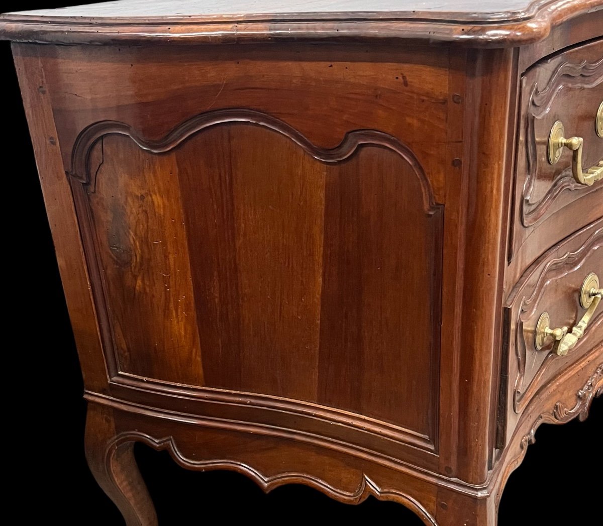 Provençal Walnut Commode From Louis XV Period-photo-4